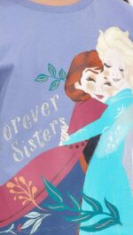 ⁦D4652-V2 - DISNEY FROZEN طقم بيجاما قطعتين قطن للفتيات فروزن⁩ - الصورة ⁦5⁩