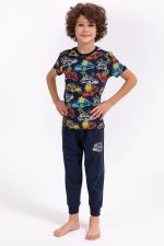 RP2700 طقم بيجاما نصف كم للاولاد قطن