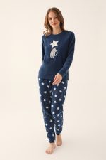 ⁦AR2617 طقم بيجاما فيليز دافئة من كولكشن الام وابنتها -Valeriastores⁩ - الصورة ⁦2⁩