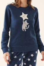 ⁦AR2617 طقم بيجاما فيليز دافئة من كولكشن الام وابنتها -Valeriastores⁩ - الصورة ⁦5⁩