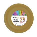 صحون بلاستيك 22 سم