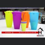 طقم كوز مع كاسات بلاستك صحي نوعية رائعة