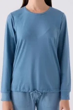 ⁦PC8925-S PIERRE CARDIN طقم تريننج للنساء قطعتين لون ازرق -Valeriastores⁩ - الصورة ⁦5⁩